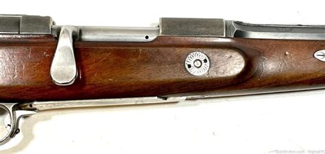 Haenel Mannlicher 9x56 Mauser Rifle Very Rare Hand Engraved Curios