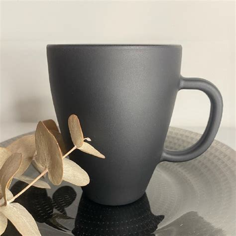 Taza armonía negra 400cc DURAX 1850 NE