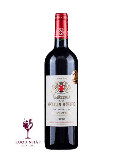 Rượu Vang CHATEAU MOULIN ROUGE HAUT MEDOC RƯỢU NHẬP GIÁ TỐT