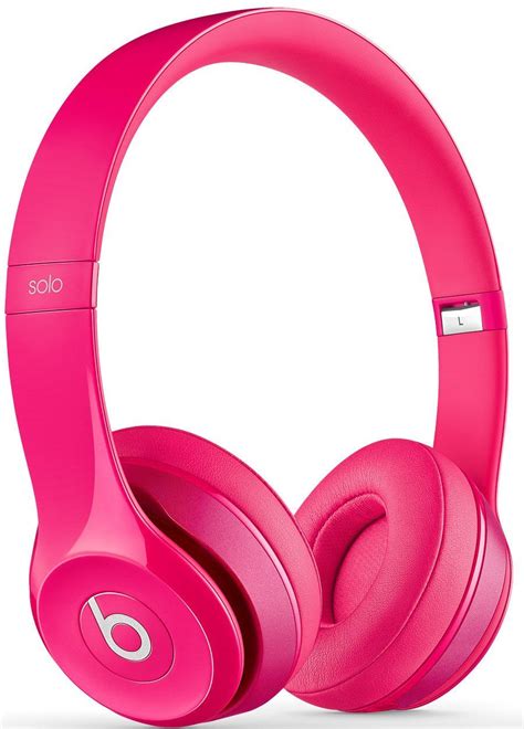 Beats Solo2 Wired On Ear Headphone Pink Pink Headphones In Ear