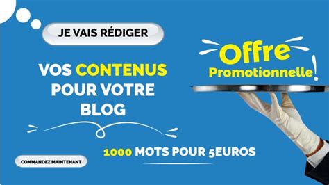 Je vais rédiger en 24h des contenus optimisés de 1000 mots pour vos