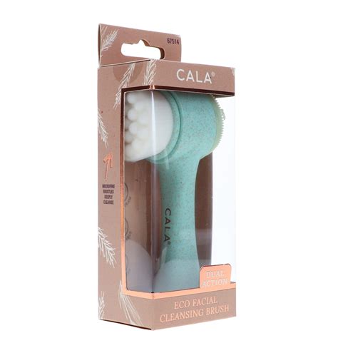 Cala Dual Action Facial Cleansing Brush Sage Lala Daisy