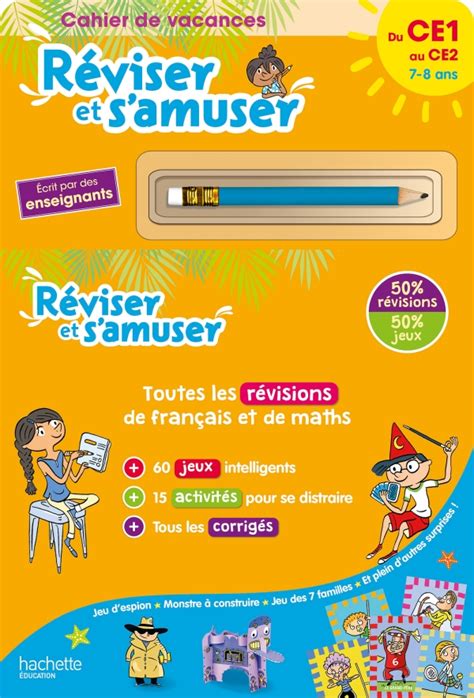 R Viser Et S Amuser Du Ce Au Ce Ans Cahier De Vacances