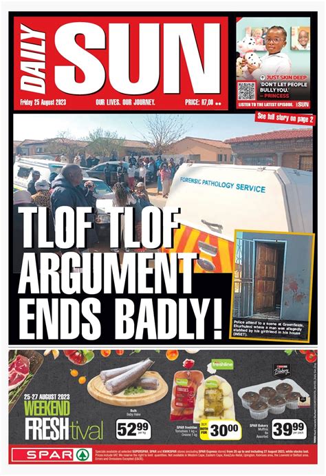 Today S Front Page Daily Sun