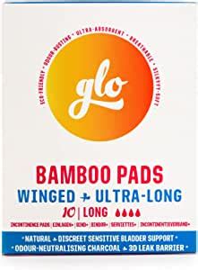 Glo Light Incontinence Pads Women For Sensitive Bladders Periods