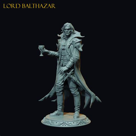 3d Printable Lord Balthazar By Claymore Miniatures