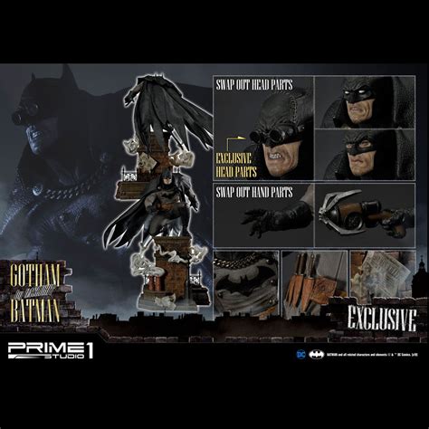 Batman Arkham Origins Statues 1 5 Gotham By Gaslight Batman Black