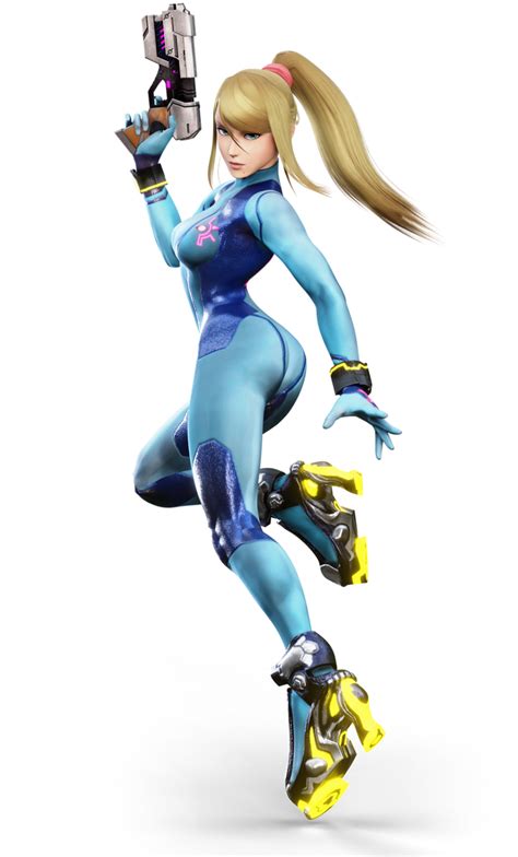 29 Zero Suit Samus Brawl Render Pose Recreation By Virtualbeef On