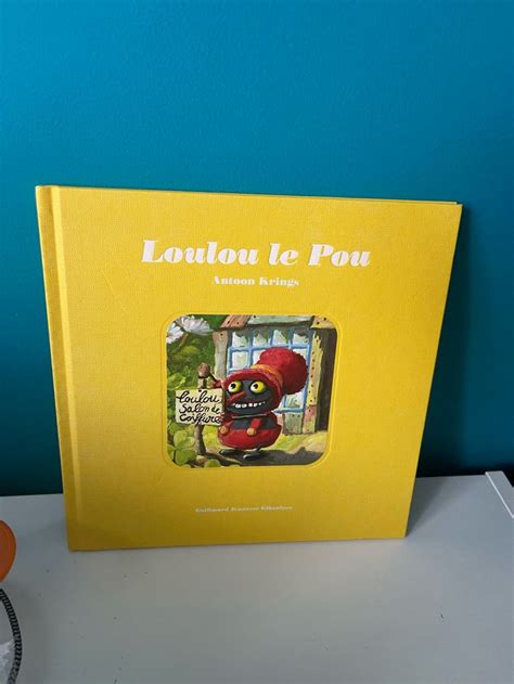 Livre drôles de petites bêtes Loulou le pou collector Gallimard