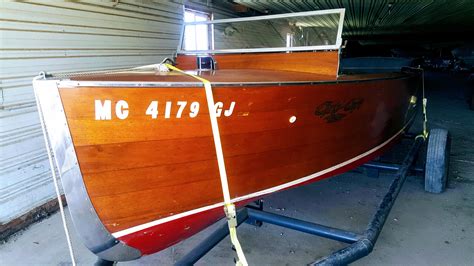 1935 Chris Craft 18 Deluxe Utility Holland Michigan