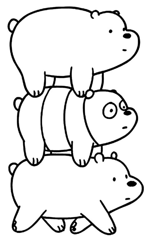 Desenhos De Urso Sem Curso Para Colorir Bora Colorir