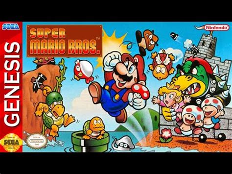 Super Mario Bros Sega Genesis Port By Mairtrus YouTube