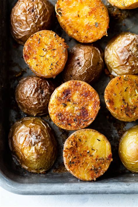 Crispy Oven Roasted Baby Potatoes Recipe Chronicle