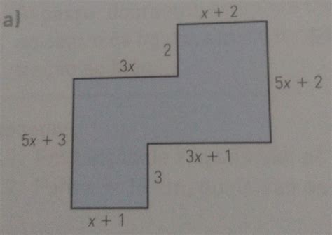 Escreva As Expressões Algébricas Que Representa O Perímetro Das Figuras
