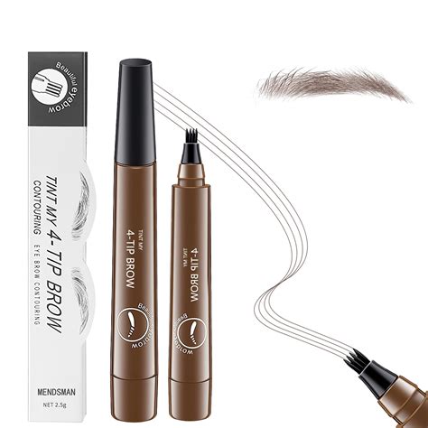 Amazon.com : 2Pcs Magic Microblading Eyebrow Pencil, 4-Tip Brow Pencil
