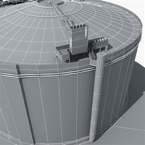 Lng Storage Tank 3d Model Turbosquid 1431093