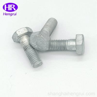 ASTM A307 Grade B Hot DIP Galvanized Carbon Steel Heavy Hex China Bolt