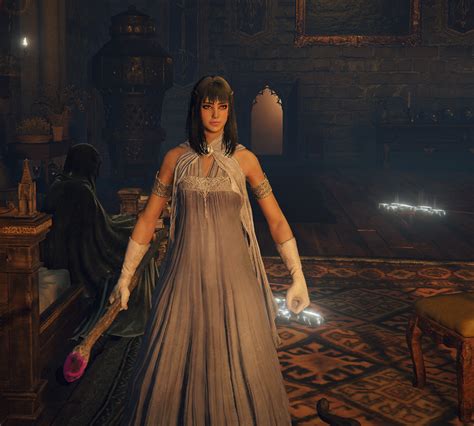 I love the deathbed dress! The character creation in this game is ...