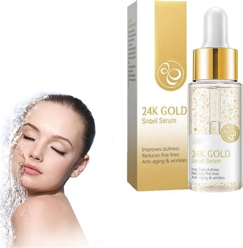 24k Gold Snail Serum Collagen Booster Serum Say Goodbye To Wrinkles