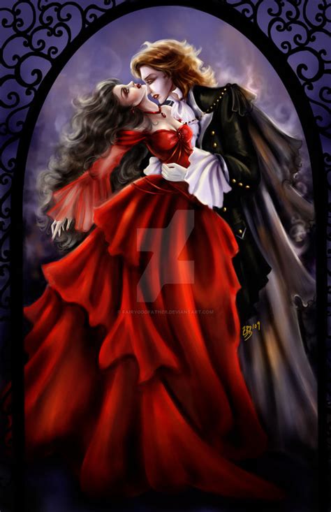 Vampire's Kiss by FairyGodfather on DeviantArt