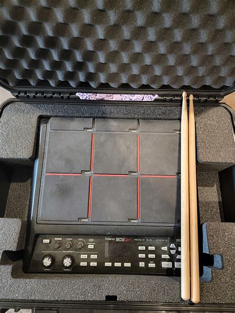 Roland Bundle Spd Sx With Kt 10 And Skb Case Black Reverb