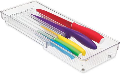 Idesign Portaposate Cassetto Organizer Cassetti Di Piccole Dimensioni In Plastica Porta