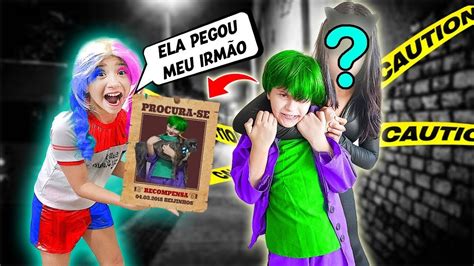 SEQUESTRARAM O FILHO DO CORINGA E DA ARLEQUINA ELE CHOROU YouTube