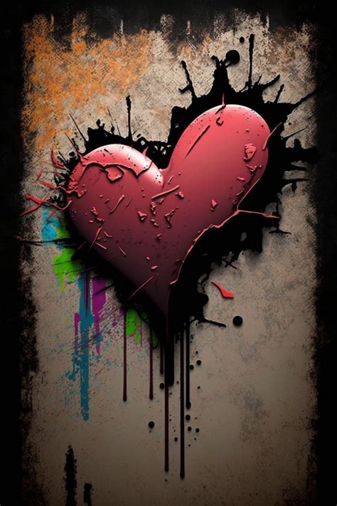 Pin On Hj Rtan Graffiti Heart Love Animation Wallpaper Skull Wallpaper