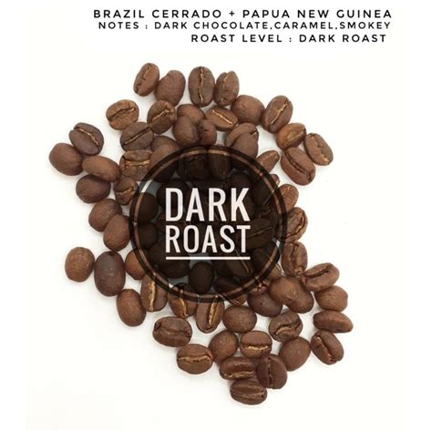 Arabica Coffee Bean Blend Dark Roast Shopee Malaysia