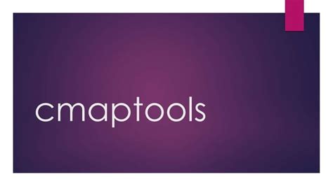 Cmaptools PPT