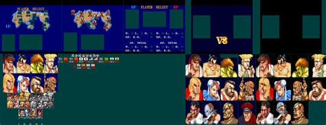 The Spriters Resource Full Sheet View Street Fighter 2 Street Fighter 2 Champion Edition