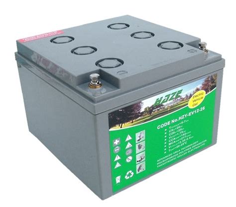 HAZE HZY 12 26EV Olověný akumulátor 12V 26Ah Autobaterky Battery