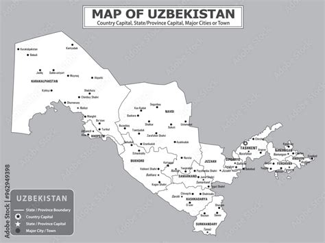 Geography politics map of countries. Map of country with capital, province or state capital ...