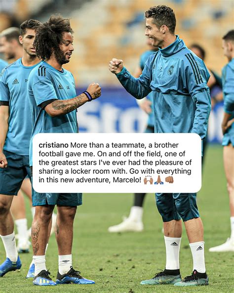 Espn Fc On Twitter Cristiano Sends Marcelo A Message Following His