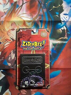 Zatch Bell Spell Book Brago Promo Card Card Sleeves Mini Binder Tcg