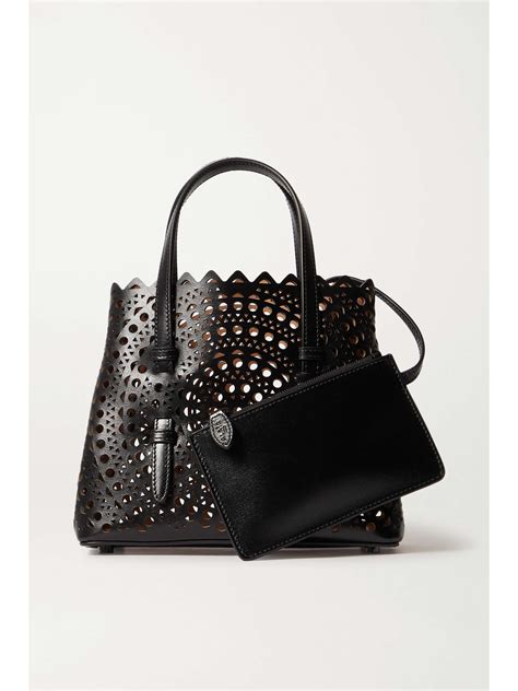 Ala A Mina New Vienne Leather Tote Net A Porter