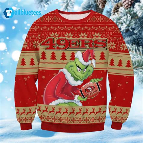 Ers Grinch Ugly Christmas Sweater Allbluetees