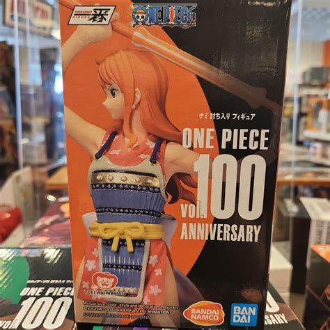 One Piece Vol 100 Anniversary Nami Figure Boba Hero Lv Up