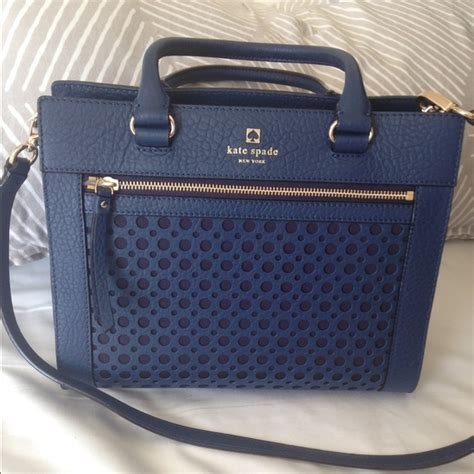 Navy Blue Kate Spade Handbags Semashow