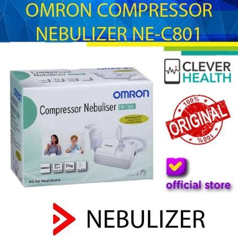 Jual Omron Compressor Nebulizer Ne C801 Alat Bantu Pernafasan Di