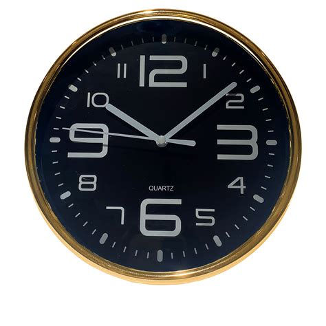 Ripley Reloj Pared Irregular Cm Blanco Dorado Topsoc