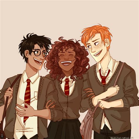 Pin by Armiank on Golden Trio | Harry potter characters, Harry potter ...