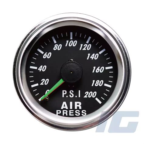 Dual Needle Digital Air Pressure Gauge Kit For Air Ride Suspension