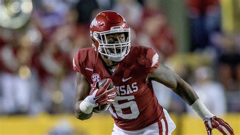 Nfl Draft Scouting Report Arkansas Wr Treylon Burks