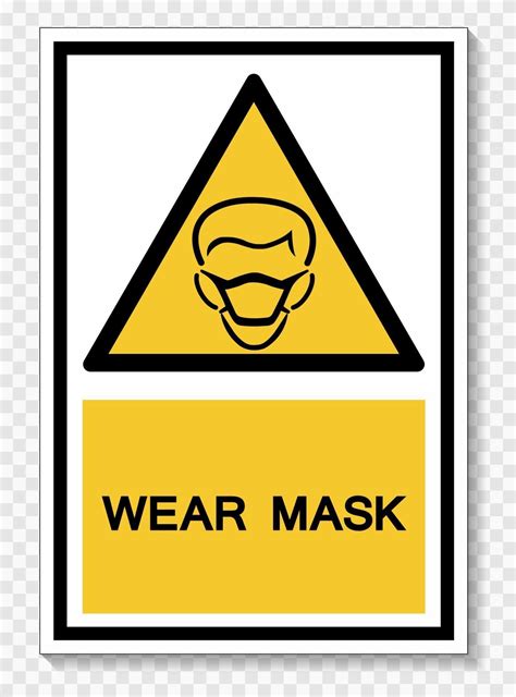 Ppe Iconwear Mask Symbol Sign Isolate On White Backgroundvector