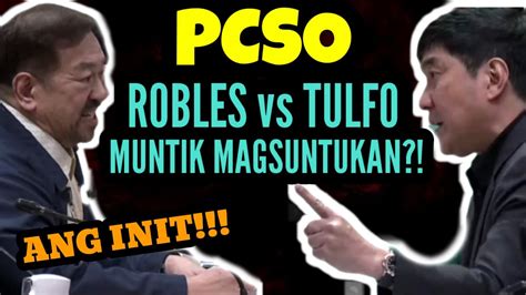 Robles At Tulfo Muntik Magsuntukan Mainit Na Bakbakan Sa Anomalya Ng