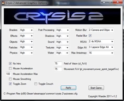 Crysis Gameplay Pc Max Settings