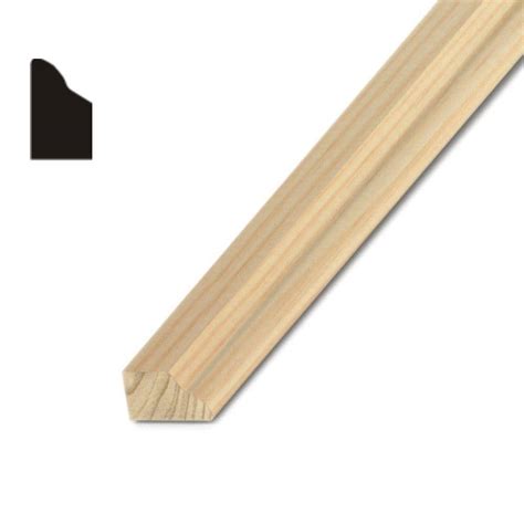 Kelleher 14 In X 716 In Pine Glass Bead Moulding P456 The Home Depot