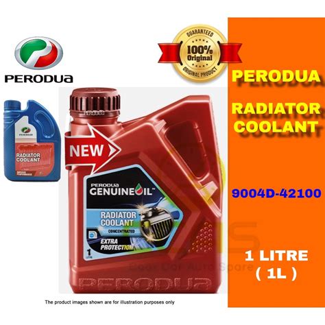 New Packaging Perodua Radiator Coolant 1Litre Myvi Alza Axia Bezza