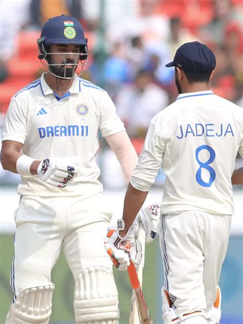 KL Rahul Ravindra Jadeja Put India On Top In First England Test